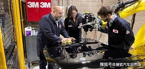 3M與通用汽車聯(lián)手<strong></p>
<p>汽車凹陷修復(fù)</strong>，自動化漆面修復(fù)技術(shù)革新汽車生產(chǎn)線！:汽車凹陷修復(fù)